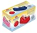 Acrimet Premium Desktop Tape Dispenser, Plastic, Non-Skid Base (Heavy Duty) (Orange Color)