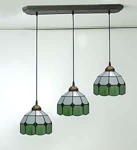 Ventiladores de Techo Lámparas de Araña de Luz Estilo de Tiffany Araña