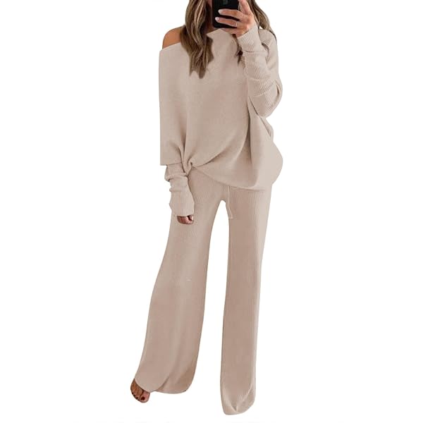thumbnail image 2 of Light Plum Ribbed Lounge Set 2 of 14