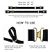 HOMEBEARJ Stretch Belt Retro Metal Buckle Fashion Simple Elastic Skinny Waist Belt for Women 1 Inch Wide for Pants Jeans Dresses ¡­