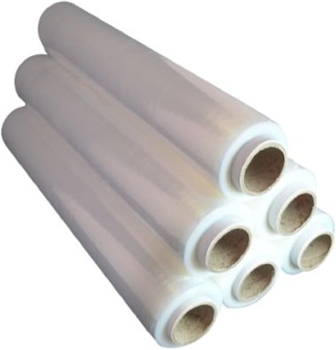 thumbnail image 2 of Cast Machine Pallet Stretch Wrap - 19.7" X 6500' Clear 70 Gauge Shrink Film (1 Roll) 2 of 5