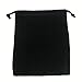 CITY 6 Pcs 7 X 5 Wonderful Soft Black Velvet Drawstring Jewelry Gift Bags