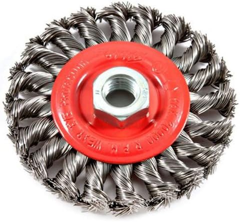 Amazon Com Forney 72759 4 Inch X 020 X 5 8 11 Knot Wire Wheel Home Improvement