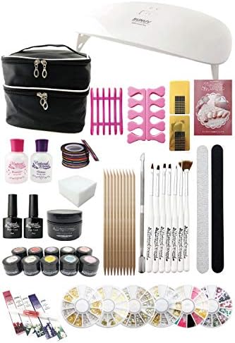 NaturalTrend ジェルネイル ジェルネイルセット スターターキット セルフネイル (24W Acolor)