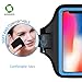 LOVPHONE iPhone X/XS Armband Sport Running Exercise Gym Sportband Case for iPhone X/iPhone Xs,Fingerprint Sensor Access Supported, with Key Holder & Card Slot,Water Resistant and Sweat-Proof(Blue)
