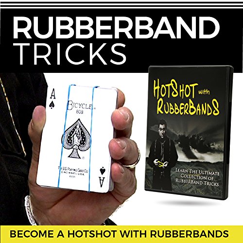 Magic Makers Become Hot Shot with Rubber Band, Complete Course, Fully Demonstrated and Explained in Easy to Follow Step by Step Videos for Quick Mastery