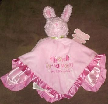 carters pink bunny security blanket