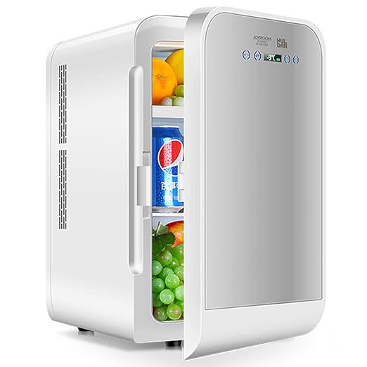 Mini Nevera Plata, Puerta Doble Frigorífico Refrigeración Y ...