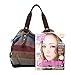 KISS GOLD(TM Women's Canvas Multi-Color Shopper Tote Shoulder Bag (Multi-Color-Model A)