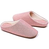 Relaxed Foot Slippers | Organic Cotton & Memory Foam | 1 Pair with Storage Bag