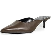 STAUD Women's Sebastian Kitten Heel Mules
