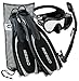 Cressi Reaction EBS Adjustable Mask Fin Dry Snorkel Scuba Gear Set