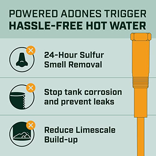 CorroProtec™ Powered Anode Rod for Water Heater, 20Year Warranty