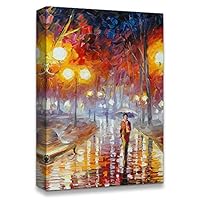 Canvas Wall Art Vintage Oil Painting Canvas Prints Home Artwork Decoration for Living Room,Bedroom - 12x18 inches