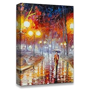 Vintage Oil Painting Home Artwork for Living Room Bedroom