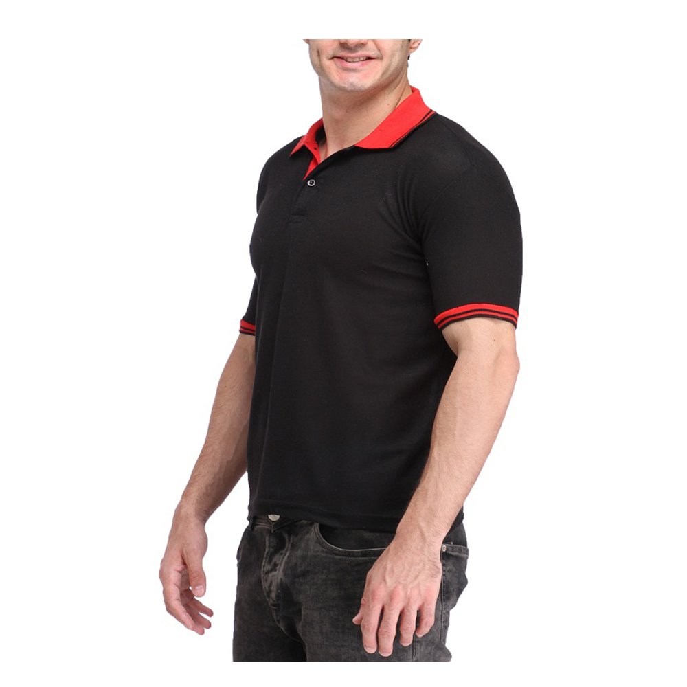 lime men's polycotton combo of 5 t-shirt