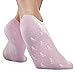 NatraCure Gel Moisturizing Gloves and Socks (Gift Set) - Pink - (For Anti-Aging and Relief from Eczema and Dry, Rough, and Cracked Heels)