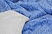 Tirrinia Sherpa Throw Blanket Snow Blue 50