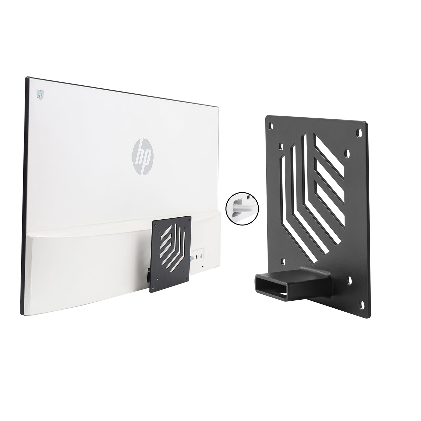 Adaptateur VESA Pour Moniteurs HP – Compatible HP22F 22ER 22ES Jusqu’à HP27F 27ER 27ES – Installation Facile Avec écrous Et Vis - 4