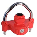 Trimax Red UMAX25 Universal Coupler Lock with
