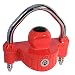 Trimax Red UMAX25 Universal Coupler Lock with primary