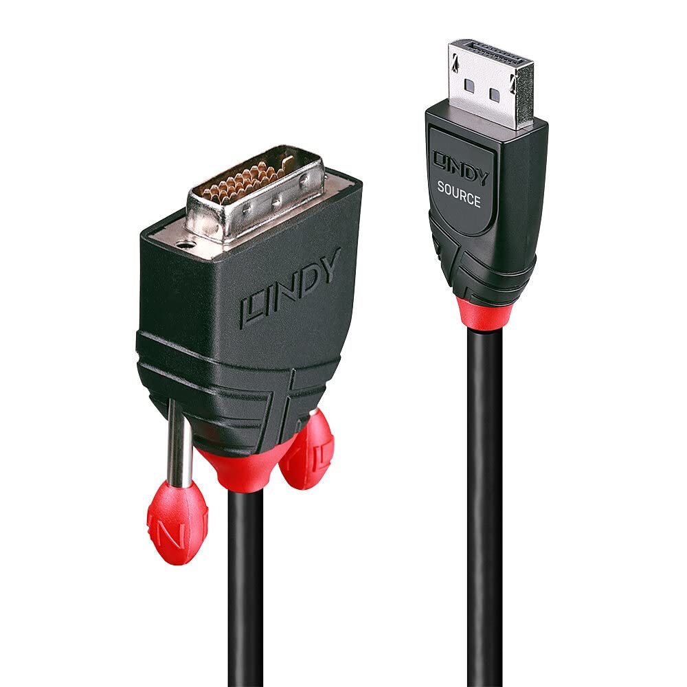 LINDY 2m DisplayPort to DVI-D Cable