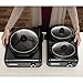 Crock-Pot SCCPMD2-CH Hook Up Connectable Entertaining System, 2-Quart, Metallic Charcoal