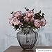 Luyue Peonies Artificial Flowers Vintage Faux Peony Arrangements Fake Flower for Vase Silk Floral Bouquet for Table Centerpiece Wedding Decoration Indoor Home Decor