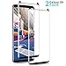 [2 - Pack] Samsung Galaxy S9, FURgenie [Case Friendly] [Anti-Scratch][Anti-Fingerprint][Bubble Free] Screen Tempered Glass Screen Protector for Samsung Galaxy S9 (Black)