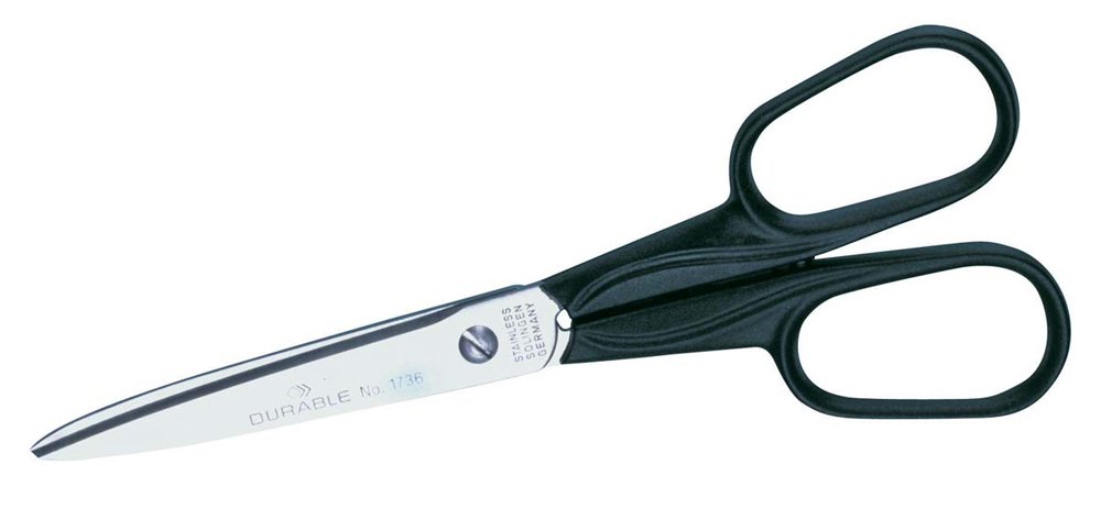 Durable 173601 Office Paper Scissors 15 cm (6 Inch) Black
