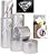 4 PACK Wholesale Lot: ESP Low-E® SSR Reflective Foam Core Insulation Kit: 4 Rolls (Size 48"x25') Includes 25' Foil Tape per roll, Knife & Squeegee. Multipurpose Home Insulation For Your Building Project or Just Every Day Household Needs.
