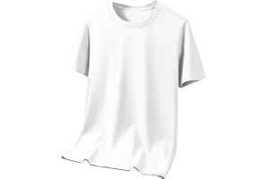 Men's Casual Fashionable Breathable Sweatshirt Solid Color Half Sleeve Round Neck