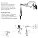 Neewer 3 Pack NW-35 Microphone Suspension Boom Scissor Arm Metal Stands, Black
