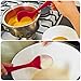 SimplexSilicone Classic 7pc Premium NonStick Heat Resistant Silicone Cooking Kitchen Utensils with Hygienic Solid Coating - Includes Spoon, Spatula, Pasta Fork, Turner, Ladle, Tongs, Whisk (Apple Red)