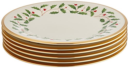 Lenox Holiday Dinner Plates - Image 3