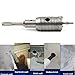 Carbide Steel Wall Hole Saw, Dia 40mm SDS Plus Shank Drill Bit Cutter for Brick Concrete Cement Stone Connecting Rod with Wrench DIY Drilling Tools