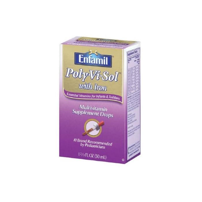 Buy Enfamil Polyvisol Supplement Drops, Multivitamin with Iron for