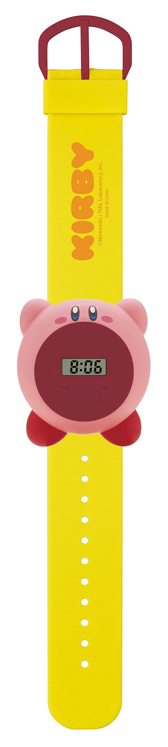 Kirby Digital Wrist Watch Blind Box - 1 of 5 Different Colorful, Fun and Exciting Designs with LCD Display - Authentic Japanese Design