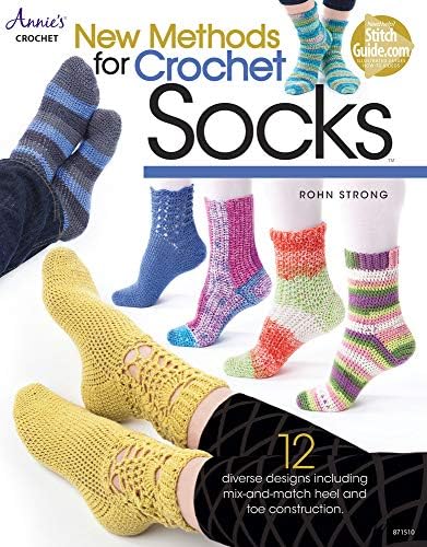 New Methods for Crochet Socks: 12 diverse designs (Annie's Crochet)