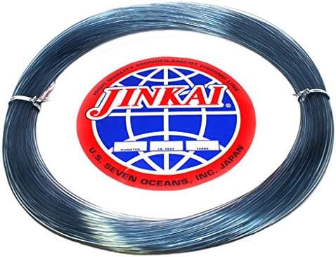 Jinkai Premium Monofiliment Leader - 100 yd. Coil - 150 lb. Test - 1.17 mm Dia. - Smoke Blue - Crimp I,LI