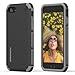 PureGear iPhone 8/7, DualTek Snap On Durable Slim Protective Stylish Shock Absorbing Case, Matte Black
