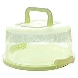 GLOGLOW 6/8 Inch Round Cake Carrier, Portable Cake