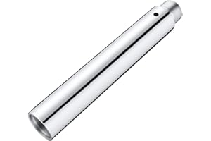 SMOOL Dancing Pole Extension Pole Piece 500 mm/19.6" Stripper Pole Extension Replacement, Chrome Steel