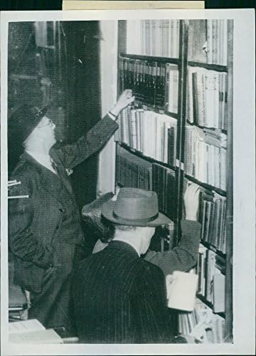 Vintage photo of The library of the legation was offered for sale in Delfast, because prices are higher there than in Dublin.