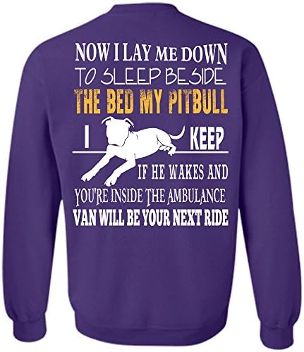 You're Inside The Ambulance T Shirt, Favorite Sweatshirt (L,Purple)