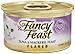 Purina Fancy Feast Wet Cat Food Flaked Tuna and Mackerel Feast - (Pack of 24) 3 oz. Cans