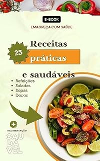 Livro 25 Receitas Práticas e saudáveis