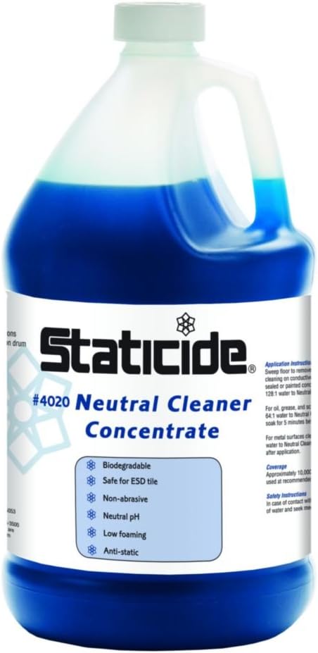 4020-2 - 204 L (54 gal.) - Staticide Antistatic Neutralizer/Cleaner, ACL - Each (54US Gal) - Each