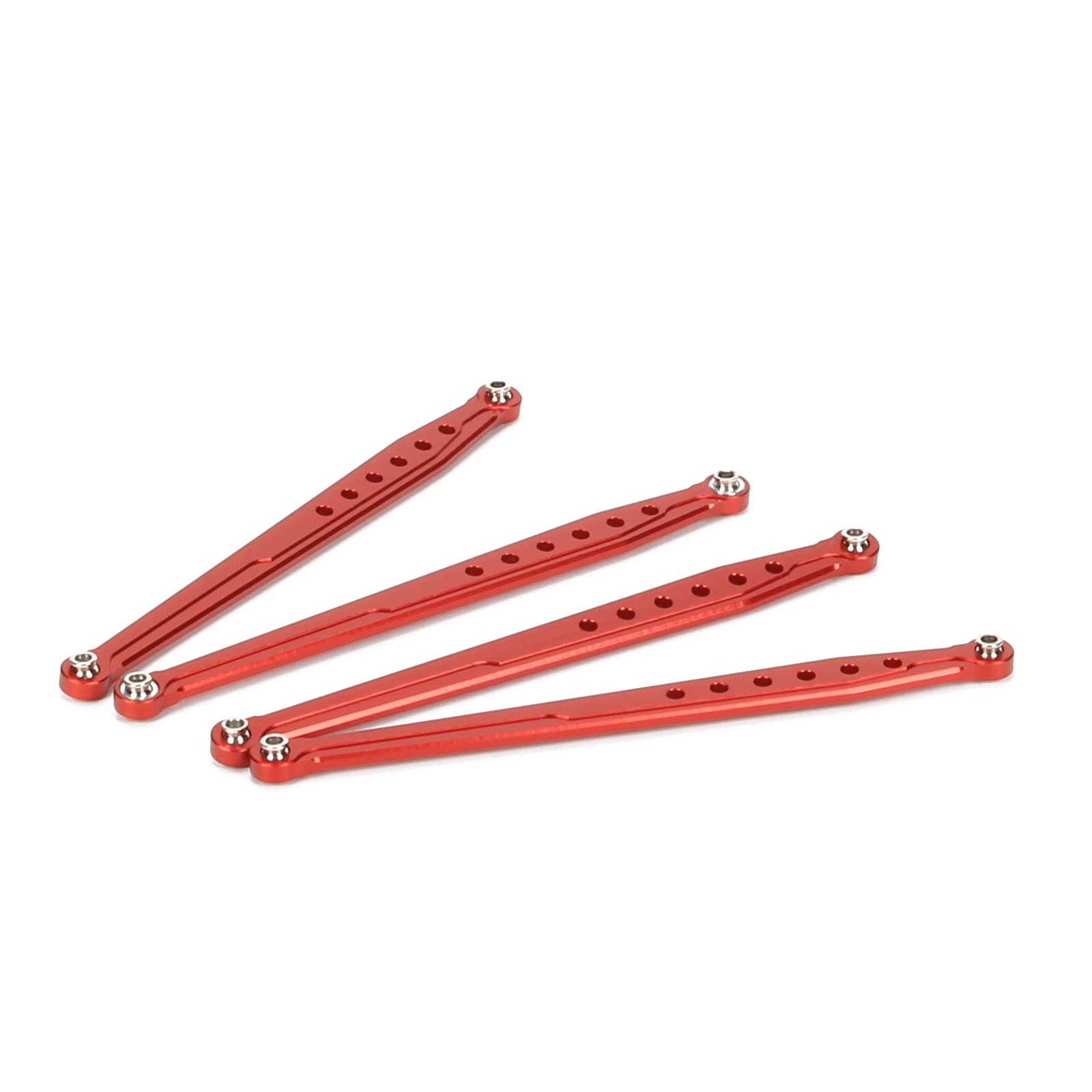 RCAWD Aluminum RC chassis linkage for 1/10 RedCat Gen7 Pro and 1/10 Everest Gen7 Sport Upgrades Parts（Red）