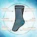 Keenhealth Ankle Compression Sleeve - Ankle Support for Men and Women - Recovery from Achilles Tendonitis, Sprains and Arthritis - Achilles Tendon Support for Tennis, Running and Volleyball
